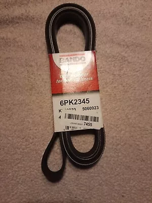 BANDO 6PK2345 Serpentine Belt-Rib Ace Precision Engineered V-Ribbed Belt  • $23.89