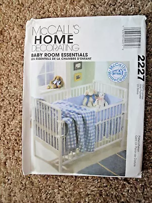 1999 McCall's Home Decorating #2227 Baby Room Essentials  - Cut • $4.99