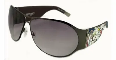 Ed Hardy Sunglasses 011 Gunmetal With Case And Box • $89.99