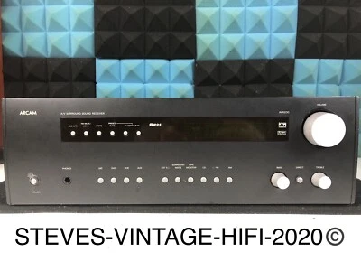 ARCAM AVR200 A/V SURROUND SOUND RECEIVER - BLACK (for Spares Or Repair) PROTECT? • £70.19