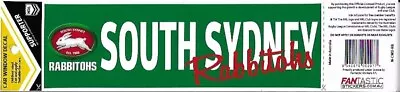 South Sydney Rabbitohs NRL Small Car Window Sticker Decal • $5.24