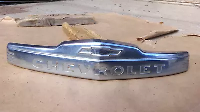 $149.99 • Buy 1947 1953 Chevy Truck HOOD EMBLEM Original GM NAME PLATE 1.5 Ton Utility