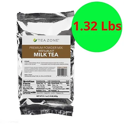 Tea Zone Original Instant Milk Tea Powder 1.32 Lbs Black Bubble Tea • $19.99