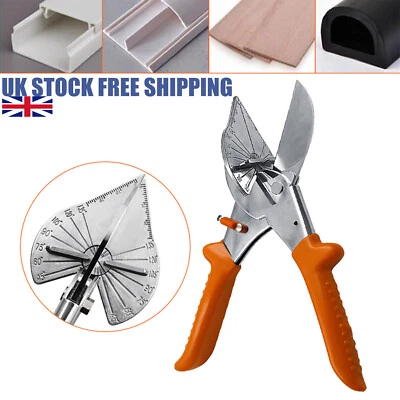 £12.88 • Buy 45°-135° Multi Angle Scissor Wire Trunking Mitre Adjustable Angle Trim Cutter