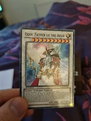 Yugioh Odin Father Of The Aesir  SP14-EN050 Starfoil • £4