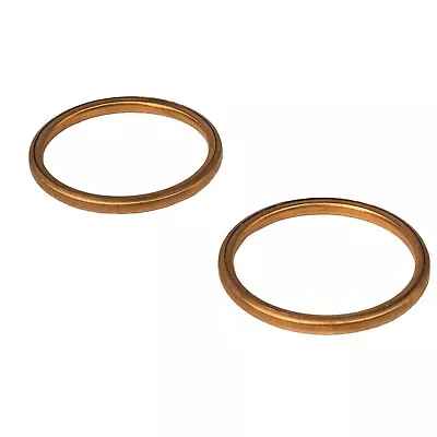 360 Twin Copper Exhaust Port Gaskets Harley Davidson 65834-68a  2-pack • $9.99