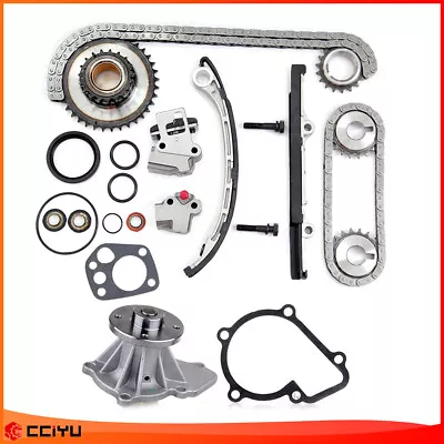 Timing Chain Kit 2004 For Nissan Frontier 2.4L DOHC KA24DE Water Pump Set • $63.89