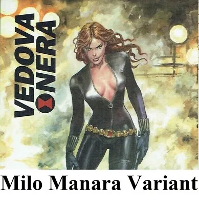 Black Widow #1 Milo Manara Variant Cover High Grade NM Rare Italian Edition • $149