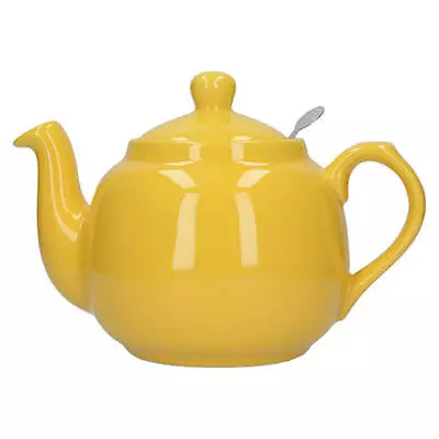 London Pottery Farmhouse Filter 4 Cup Teapot New Yellow • £32.95