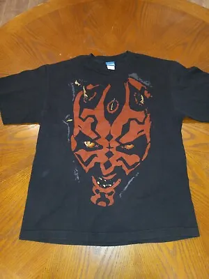 Vintage Star Wars Darth Maul T-shirt Youths Xl Large 18-20 • $34.99