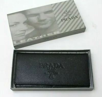 Prada Milano Long Wallet Leather Vintage For Women & Men Vintage • $299