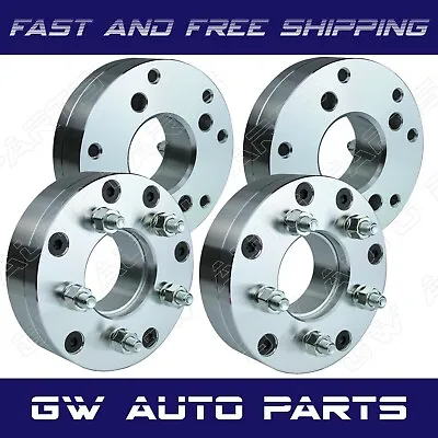 4 PC 4 LUG TO 5 LUG CONVERSION WHEEL ADAPTER 4X4.25 TO 5x4.5 2  THICK M12x1.5  • $179.86