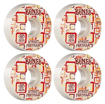 Bones Skateboard Wheels 54mm Retros V3 Slim STF 103A White • $30.97