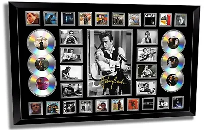 Johnny Cash American Recordings Poster Signed L/e Framed Memorabilia • $220