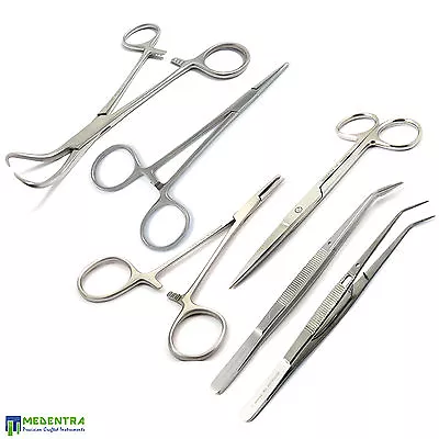 Pet Grooming Hemostat Dog Groomer Kit Ear Hair Puller Locking Forceps Veterinary • £22.85