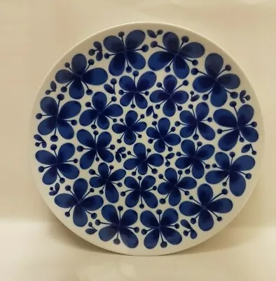 Marianne Westman Rörstrand Blue Mon Amie Dinner Plate 1950 Arabia Iittala  • $25