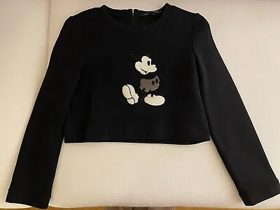 Marc Jacob Mickey Mouse Sequin Embellished Sweatshirt Original 1200 USD • $299