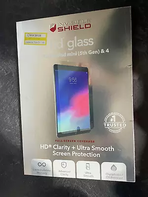 $44.99 • Buy ZAGG Invisible Shield - Hd Glass IPad Mini (5th Gen) & 4