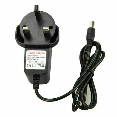 UK Plug Adapter 8.4V Charger Light Battery Pack Headlamp Bicycle Light Bike NEW • £3.59