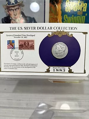 1883-s Morgan Silver Dollar Collection Postage Stamp San Francisco Mint Semi Key • $3.25