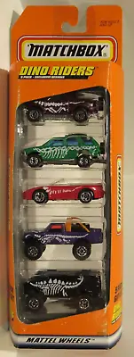 1997 Matchbox Dino Riders 5-Pack Dinosaur Trucks Van Mitsubishi Isuzu Rodeo++ • $12.74