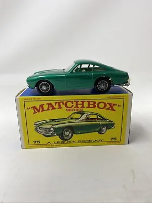 1960's Moko Matchbox #75 B Ferrari Berlinetta NMint In E4 Box All OrigN.O.S • $80