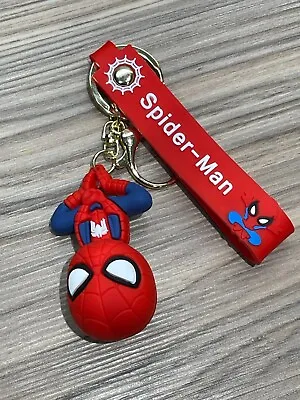 3D Marvel Hero SPIDERMAN Keyring Keychain Pendant **BRAND NEW** • £5.95