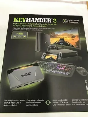 IOGEAR KeyMander 2 Keyboard/Mouse Adapter Plus Controller Crossover- GE1337P2 • $76.10