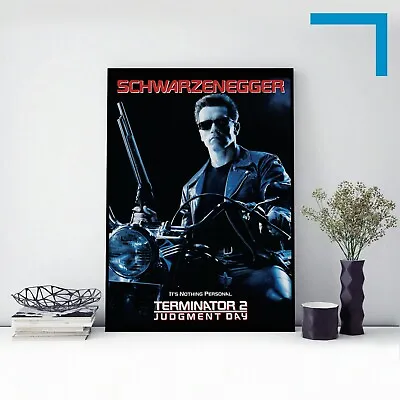 £14.25 • Buy 1991 TERMINATOR 2: JUDGEMENT DAY - Movie Film Poster Print - A3 A4 A5