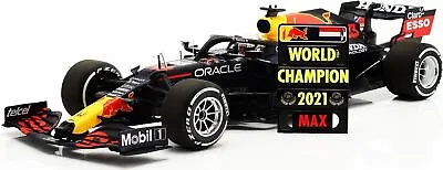 Max Verstappen World Champion 2021 Abu Dhabi GP In 1:18 Scale By Minichamps Red  • $149.52