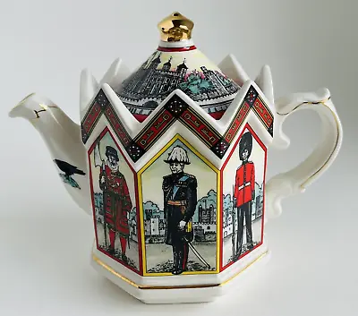 Sadler 4648 The Tower Of London Artillery Company Officer Teapot Design 2010605 • £33.77