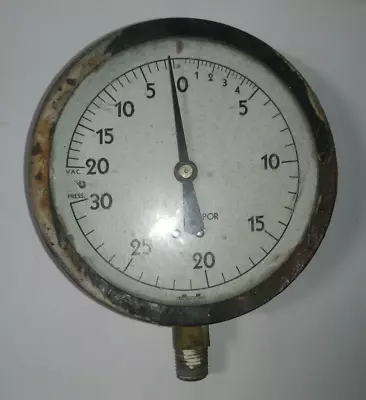 Vintage Marshalltown Mfg Co Steam Vapor Gauge 5  Working • $19.99