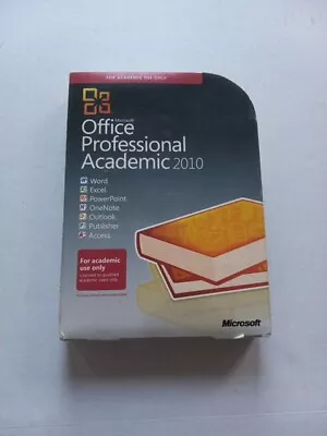 Microsoft Office Professional Academic 2010 • $30