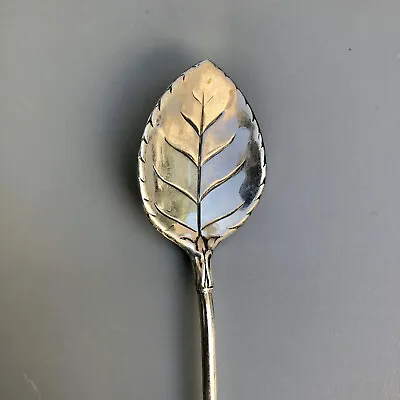 Christoph Widmann Silver Leaf Cocktail Spoon Ice Tea Mint Julep 800 Set Of 10 • $149.99