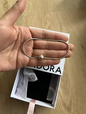 Authentic Pandora Silver Bracelet • $50