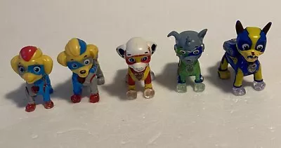 Paw Patrol Light Up Figures Mighty Pups LOT Of 5 With TWINS • $24.88