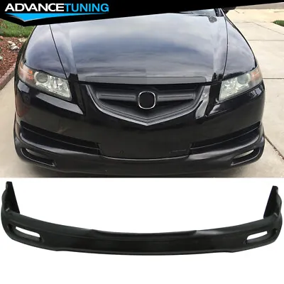 Fits 04-06 Acura TL Base Sedan JDM Style Unpainted Front Bumper Lip Spoiler PU • $159.99