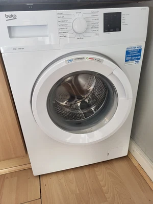 £75 • Buy Beko 8Kg 1400RPM Washing Machine - White (WTK84011W) Used - Fully Working