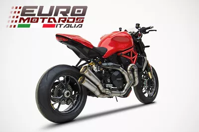 Ducati Monster 1200 R/S 17-18 Zard Exhaust Full System Silencer Racing New -4kg • $4172