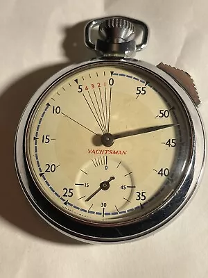 Yachtsman Stop Watch By Ingersol GB Extremely Good Condition And Working Fine • $18.59