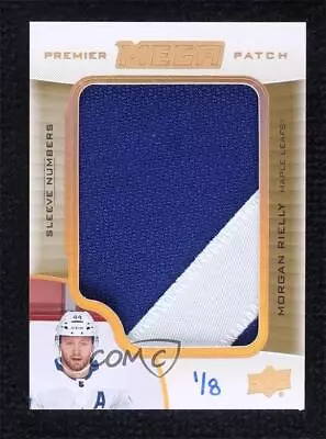 2020 Upper Deck Premier Mega Relics Sleeve Number 1/8 Morgan Rielly Jumbo Patch • $30