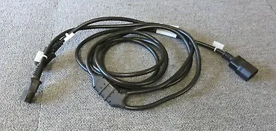 Single C14 To Dual C13 Power Y Type 2.7M IEC Splitter Cable Black • £18