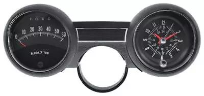 1964-65 Ford Mustang; V8 Rally Pac; Ford Text; 6000 RPM Tachometer • $495.99