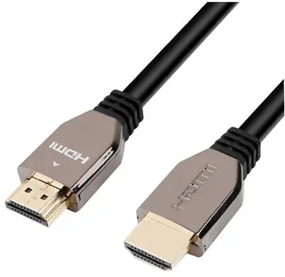 £6.95 • Buy HDMI CABLE SHORT 50cm 8K V2.1 ULTRA HD METAL SHELL HDR ARC 60Hz TV PS4/PS5 XBOX