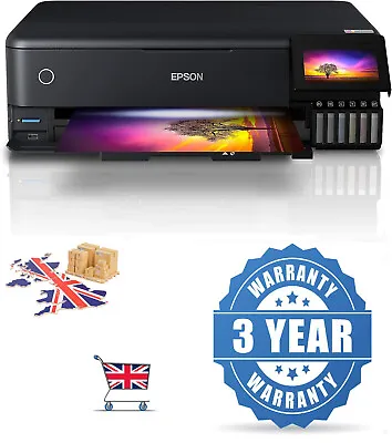 New Epson EcoTank ET-8550 All-in-One Wireless A3+ Photo Printer - 3 Years Warran • £677.77