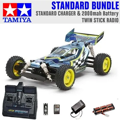 TAMIYA RC 58630 Plasma Edge II TT-02B 1:10 Standard Stick Radio Bundle • £190.95