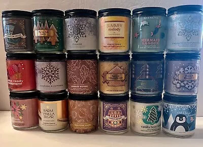 Bath And Body Works 1-wick Candle 7 Oz / 198 G You Choose The Scent!! New • £23.79