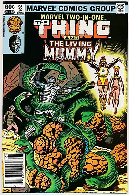 Marvel Two-In-One (Marvel 1974 Series) #95 VF  Thing And The Living Mummy • $1.99