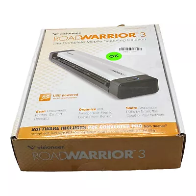 Visioneer RoadWarrior 3 Portable USB Port Scanner • $24.99