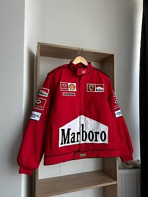 VTG Ferrari Racing Red Marlboro Red Formula Uno Jacket • $345